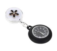 Ipetboom Orologio Da Tasca Per L'orologio Orologi Delle Infermiere Gli Infermieri Guardano Signora Assistenza Infermieristica Per Donne Orologio Appeso Inossidabile Nero Lega Di Zinco