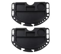Ipetboom Pallet di Riparazione Bici PC Nero 2 Pezzi Multi-griglia