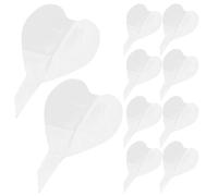 Ipetboom Palloncini Trasparenti a Forma di Cuore in TPU Grandi Dimensioni 10 Pezzi per Confezionare Bouquet e Addobbi Festa Laurea Accessori per Composizioni Floreali