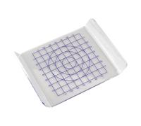 Ipetboom Pannello di Plastica per Modellare Argilla con Angoli Levigati Tavola Pressatura Trasparente Leggera per Sculture Fai da Te Strumento DIY per Argilla Polimerica e Das Supporto per