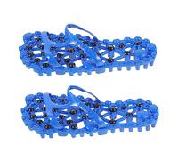 Ipetboom Pantofola da Massaggio Antiscivolo per Piedi Puntini Stimolanti, Paio Unico, per Casa e Hotel, Relax Plantare e Circolazione Migliorata, Misura 39-40, Colore Blu Scuro
