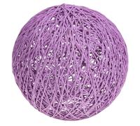 Ipetboom Paralume per Lampada da Soffitto in Rattan 20 CM Viola Paralume per Lampada a Sospensione Protezione per Gabbia Lampadina Decorazione per Soggiorno Camera da Letto e Ufficio
