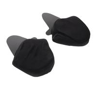 Ipetboom Paraorecchie per Casco Moto Antivento 2 Pezzi, Copriorecchie a Copertura Totale Cuscinetti Auricolari, Accessori per Caschi da Bici e Moto, Protezione Acustica e Comfort Durante