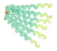 Ipetboom Parrucca Bianca per Bambola Capelli Ricci per Bambola Parrucca Semplice da Usare Materiale per Bambole Colori Eleganti per Bambole Stile Adatto