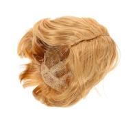 Ipetboom Parrucca Bionda Corto Per Uomini Costume Cosplay e Uso Quotidiano Leggera e Comoda Facile Da Indossare Per Feste e Halloween