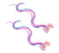 Ipetboom Parrucca Con Forcina Per Da Cartone Animato Per Ragazzi E Ragazze Con Estensione Per Coda Di Cavallo Per Ragazze Con Clip Per Coda Di Cavallo