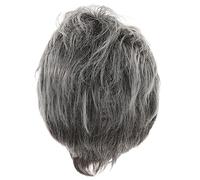Ipetboom Parrucca Corta Da Donna Per Cosplay Parrucca Grigia Soffice Da Nonna Per Spettacoli Sul Palco