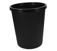 Ipetboom Pattumiera Plastica con Design Effetto Press Ring per Sacchetti Antiscivolo Piccola per Ufficio e Casa