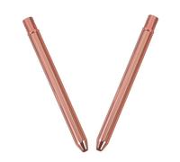 Ipetboom Pennelli per Sopracciglia e Ciglia in Alluminio Resistenti alla Ruggine 2 Pezzi Design Portatile Strumenti Trucco Occhi per Donne