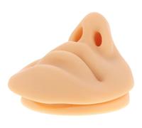 Ipetboom Per Esercitarsi Con Le Labbra Del Sorriso Labbro Finto Portatile Di Bocca Artificiale in Silicone Labbra in Silicone Pelle Finta Khaki Gel Di Silice