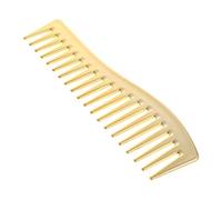 Ipetboom Pettine Da Barbiere in Abs Denti Larghi Per Styling Professionale Capelli Bagnati e Asciutti Antigraffio e Resistente Per Saloni e Uso Personale Regalo Uomo Elegante