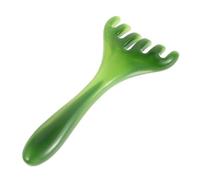 Ipetboom Pettine Per Stimolazione Del Capelluto in Resina Massaggiatore Manuale Per Testa Pettine Antiforfora Denti Larghi Strumento Per Stimolazione Del Cuoio Capelluto Da Uomo
