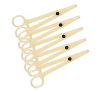 Ipetboom Pinze Per Piercing 5 Pezzi, Pinzette Articolari Sterili Per Piercing a Labbro, Naso, Lingua e Sopracciglia, Strumenti Regolabili Per Perforatori Professionali