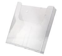 Ipetboom Porta Riviste da Parete in Acrilico Trasparente A4, Porta Posta e Portadocumenti senza Fori per Ufficio e Casa, Organizzatore Salvaspazio per Brochure e Buste