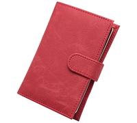 Ipetboom Portafoglio Passaporto in Pelle Pu Custodia Per Passaporto Da Viaggio Protezione Per Contenitore Per Portadocumenti Da Viaggio Organizer Per