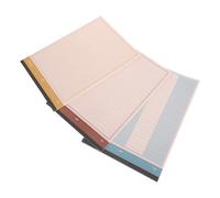 Ipetboom Quaderno per Appunti Studio 3 Pezzi Carta Rigata Legatura Strappabile, Blocco Note Compatto per Casa e Scuola, Esperienza di Scrittura Scorrevole