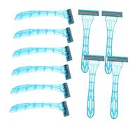 Ipetboom Rasoi Usa e Getta Per Uomo e Donna 20 Pezzi Rasoi Portatili Per Barba, Gambe e Ascelle, Soluzioni Igieniche Per Viaggi e Hotel, Leggeri e Pratici Per Cura Personale in Viaggio