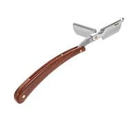 Ipetboom Rasoio da Barba Uomo Manuale Leggero e Portatile Manico Ergonomico in Acciaio Inossidabile e Abs per Uso da Viaggio e Barberia Stili multipli