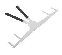 Ipetboom Righello Sopracciglio Inossidabile Strumento Di Mappatura Per Sopracciglia Guida Per Disegno Sopracciglia Misurazioni Accurate e Posizionamento Per Shape