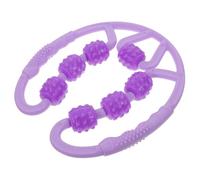 Ipetboom Rullo Massaggiante per Gambe e Vita Design Compatto in ABS per Promuovere la Circolazione Sanguigna per Rilassarsi Guardando la TV