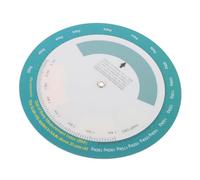 Ipetboom Ruota Bmi Peso Femminile Calcolatore Indice Obesità Strumento Misurazione Rapida Palestra e Ospedale
