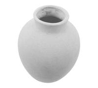 Ipetboom Rustic Ceramic Flower Vase with Narrow Opening for Stable Floral Arrangements Vintage Farmhouse Pottery Decoration for Living Bedroom And Office