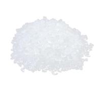 Ipetboom Sabbia Colorata in Vetro Trasparente 500g per Decorazioni Acquari e Micro Paesaggi Set 2 Pezzi Ecologica Sicura per Vasi e Bottiglie