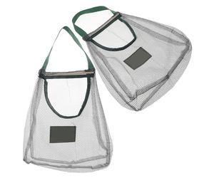 Ipetboom Sacchetti Rete Resistente e Traspirante Verde in Poliestere Set 2 per Verdure e Radice Aromatica per Conservazione e Uso Domestico
