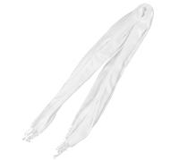 Ipetboom Sciarpa Bianca in Cotone 100% Naturale, Design Semplice e Versatile, Sciarpa Tie-Dye Fai da Te Nappe, per Dipingere e Personalizzare, Regalo per Uomo e Donna