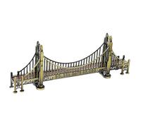 Ipetboom Scultura Riproduzione Architettonica Ponte Ornamento da Tavolo per Casa e Ufficio