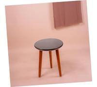 Ipetboom Sedile Sgabello Rotondo Legno Massello Sostituzione Resistente per Cucina e Bar Superficie Liscia e Solida Legno Naturale