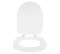 Ipetboom Sedile Wc Imbottito in Schiuma Spesso a Forma di U, Copriwater Bianco per Vecchi Sanitari, Cuscino Morbido Ergonomico per Bagno e Assistenza Anziani