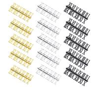 Ipetboom Set 15 Numeri Orologio da Parete Fai da Te Numeri Romani e Arabi in 3 Colori Accessori per Sostituzione Pannello Orologio Dimensioni 2 CM Facile Installazione