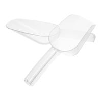 Ipetboom Set 2 Pezzi Palette per Ghiaccio e Cucchiaio per Cereali da Forno in Plastica Alimentare, Superficie Liscia, per Cucina, Bar e Pasticceria, Palette Leggere e Riutilizzabile