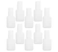 Ipetboom Set 22 Pezzi Barattoli Per Smalto Da Viaggio 10 Ml Flaconi Vuoti Per Base e Top Coat Con Tappo Antigoccia Porta Oli Per Cuticole Manicure in Borsa Da Viaggio