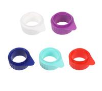 Ipetboom Set 5 Filtri Cellulari da Laboratorio 5/10/20/40/70 Μm Mini Colini a Maglie in Plastica per Esperimenti Scientifici Filtrazione ad Alta Efficienza per Microbiologia e Colture