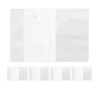 Ipetboom Set 5 Pezzi Custodie per Passaporto in PVC, Organizer Protettivo per Documenti, Copri Passaporto Sicuro per Viaggi e Trasferte di Lavoro