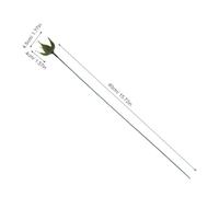 Ipetboom Set 50 Pezzi Accessori per Rose Artificiali Steli Verdi Calici e Chiodi per Composizioni Floreali Fai da Te Materiali Stabili per Decorazioni Matrimonio Banchetti e Eventi