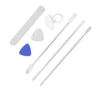 Ipetboom Set 7 Pezzi Strumenti Leva in Acciaio Resistente per Riparazione Telefoni Cellulari Tablet e Laptop - Kit Spudger Metallo per Apertura Schermo e Smontaggio Componenti Elettronici