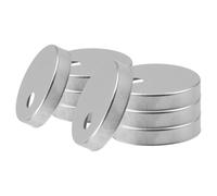 Ipetboom Set 8 Copribulloni per Wc 45 MM in 4 Paia Tappi Decorativi per Viti Sedile Wc Installazione Facile per Bagno