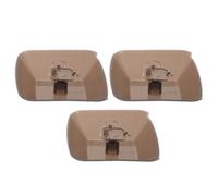 Ipetboom Set da 3 Contenitori di Raccolta Olio per Cappa Cucina Vaschette in Plastica Resistente al Calore Clip a Tre Artigli Compatibili Modelli Tradizionali per Cucina Domestica