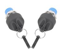 Ipetboom Set di 2 Chiavi di Accensione con Cilindro Blocco Compatibile Scooter Elettrico per Disabili e Motociclette Interruttore a Chiave Sostitutivo per Avviamento Rapido e Sicurezza