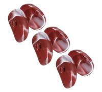 Ipetboom Set Di 3 Protezioni Auricolari in Silicone Per Tinture Per Per Saloni Di Barbieri Perdite Auricolari Calore Marrone Palmo