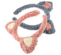 Ipetboom Set Di Fasce Per La Della Pelle Fascia Per La Spa Da Donna Con Orecchie Di Gatto Per Il Lavaggio Del Viso