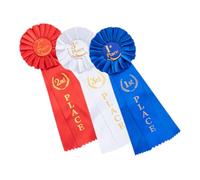 Ipetboom Set Di Medaglie E Distintivi 1° Premio Concorso Equestre Diploma Scolastico Apprezzamento Degli Insegnanti Artigianato