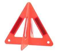 Ipetboom Set Triangoli di Emergenza Riflettenti per Auto Segnaletica di Sicurezza Stradale Portatile Cartello Triangolare ad Alta Visibilità per Lavori e Guasti su Strada