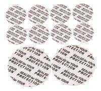 Ipetboom Sigilli Adesivi Per Bottiglie 300 Pezzi 26mm Sigillante Di Sicurezza Per Tappi Di Barattoli e Fiaschette Sigillo a Pressione Per Conservazione e Protezione Contenuti