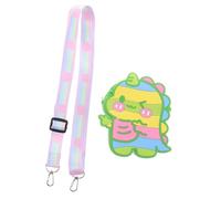 Ipetboom Simpatico Dinosaur Silicone Coin Panna Per Bambini Basso Crasco Basso Crocco Per Giorna Basso Per Ragazzo Basso Craccifica Per Bambini Fanny Pack Per Bambini