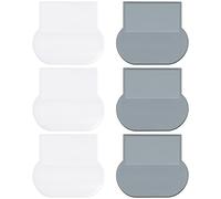 Ipetboom Sollevatore per Coperchio Wc Autoadesivo 6 Pezzi Maniglia Ergonomica in PC per Sollevare Sedile Water senza Toccare Mani, Compatibile Wc per Bagno Casa e Ufficio