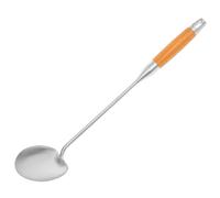Ipetboom Spatola Inossidabile con Legno per Utensile Multifunzionale per Frittura e Sauté Design Giunzioni Facile da e Versatile per Chef e Appassionati